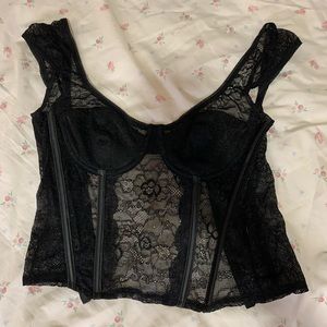 Lace Corset Top